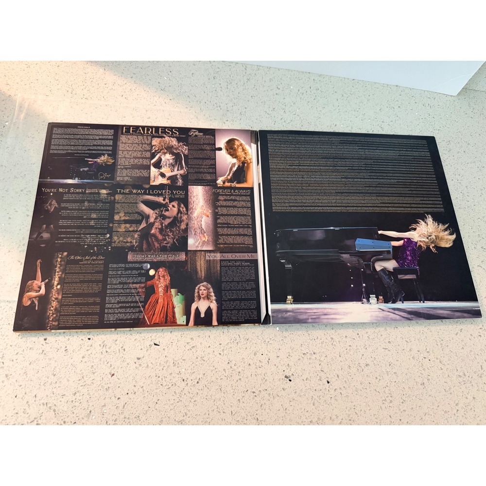 Taylor Swift Fearless Taylor's Version Gold 3LP Vinyl Record Set 2021 - Picture 4 of 12